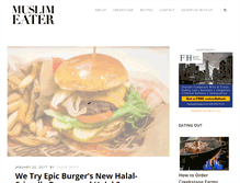 Tablet Screenshot of muslimeater.com